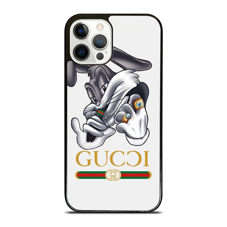 BUGS BUNNY CARTOON GUCCI LOGO iPhone 12 Pro Case Cover