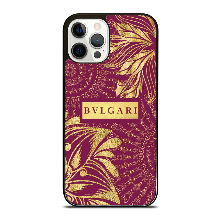 BULGARI ART PATTERN iPhone 12 Pro Case Cover