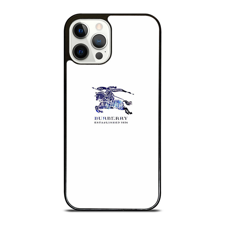 BURBERRY LOGO ESTABLISHED 1856 iPhone 12 Pro Case Cover
