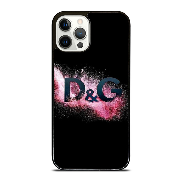 DOLCE AND GABBANA D&G LOGO SPARKLE iPhone 12 Pro Case Cover