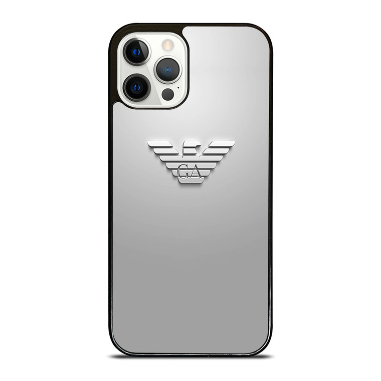 GIORGIO ARMANI LOGO EMBLEM iPhone 12 Pro Case Cover