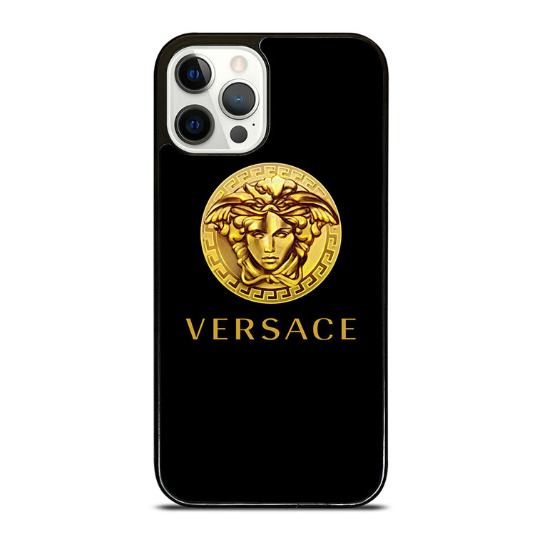 GOLDEN MEDUSA VERSACE ICON EMBLEM iPhone 12 Pro Case Cover
