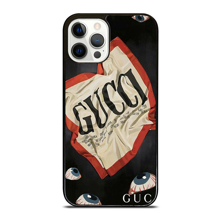 GUCCI LOGO EYES ART iPhone 12 Pro Case Cover