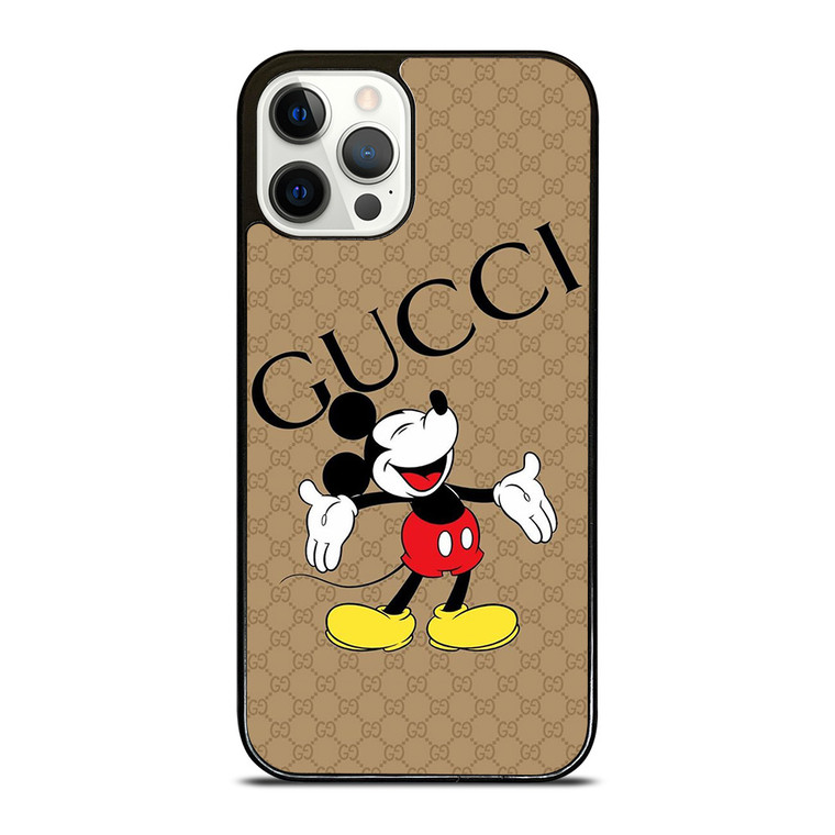 GUCCI LOGO ICON X MICKEY MOUSE DISNEY iPhone 12 Pro Case Cover