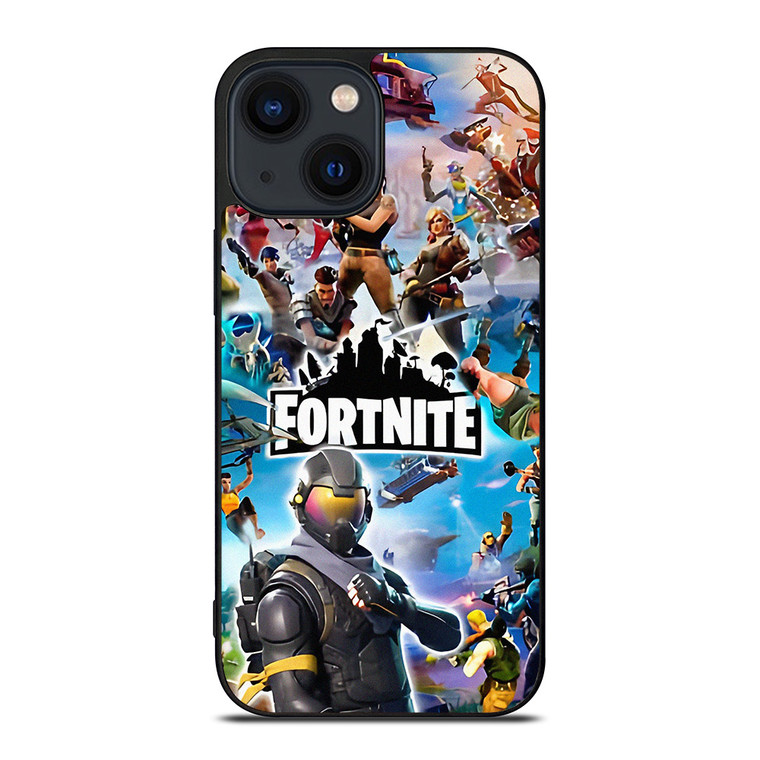 FORTNITE CHARACTERS LOGO  iPhone 14 Plus Case Cover
