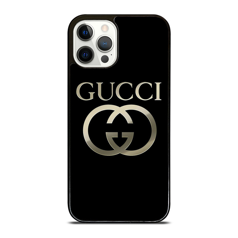 GUCCI METAL LOGO iPhone 12 Pro Case Cover