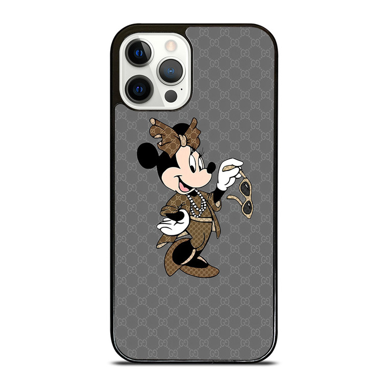 GUCCI MINNIE MOUSE STYLE iPhone 12 Pro Case Cover