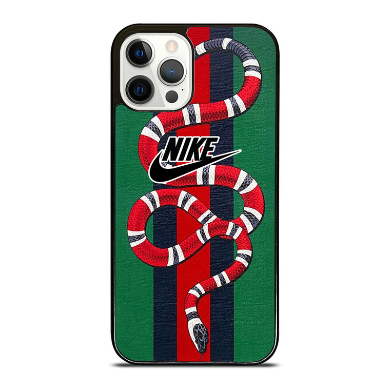GUCCI SNAKE X NIKE LOGO ICON iPhone 12 Pro Case Cover