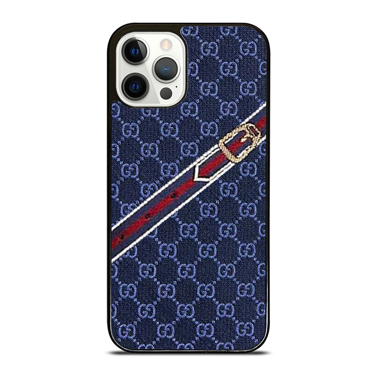 GUCCI TIE PATTERN iPhone 12 Pro Case Cover