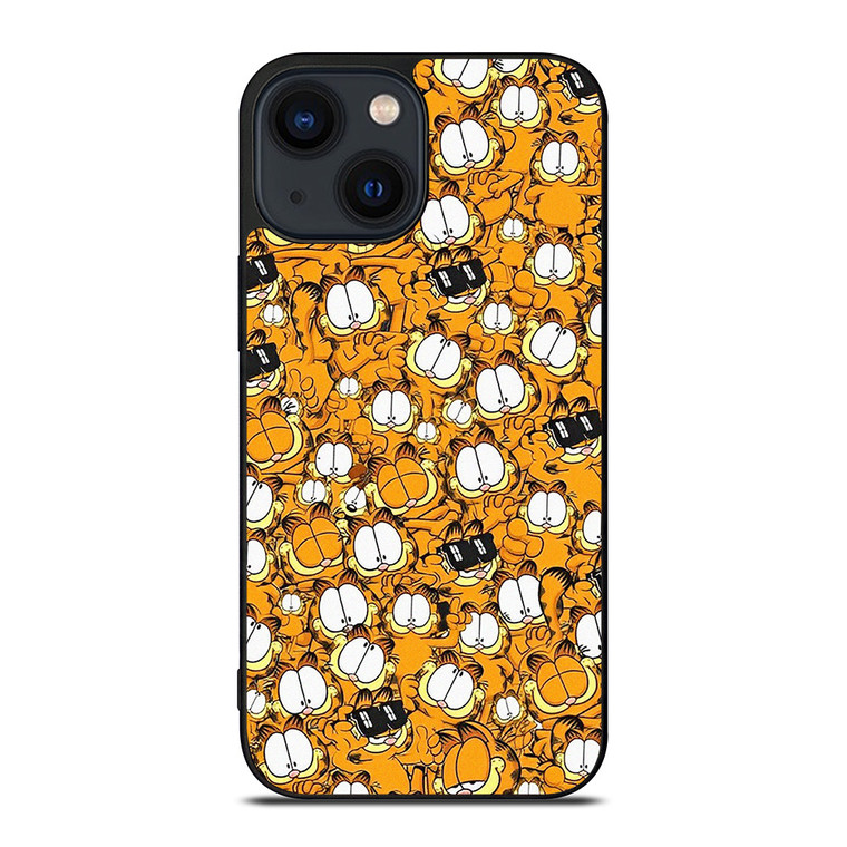 GARFIELD CAT PATTERN  iPhone 14 Plus Case Cover