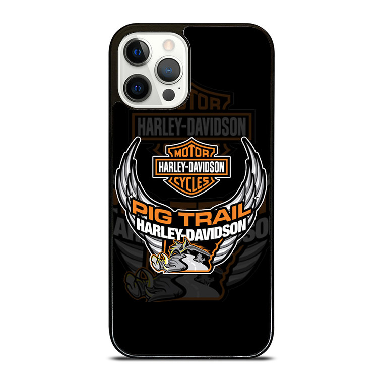HARLEY DAVIDSON PIG TRAIL iPhone 12 Pro Case Cover