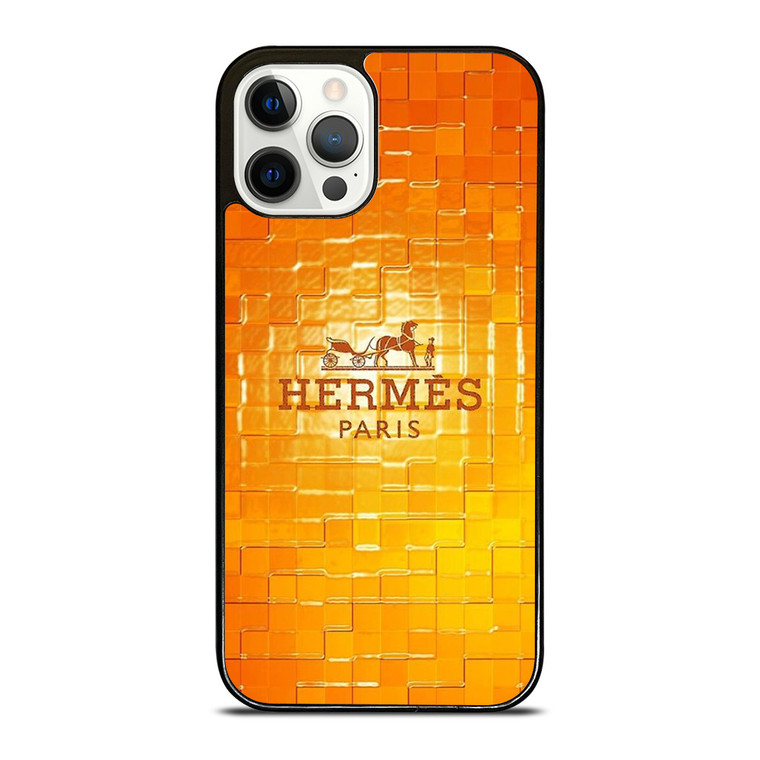 HERMES LOGO CERAMICS iPhone 12 Pro Case Cover