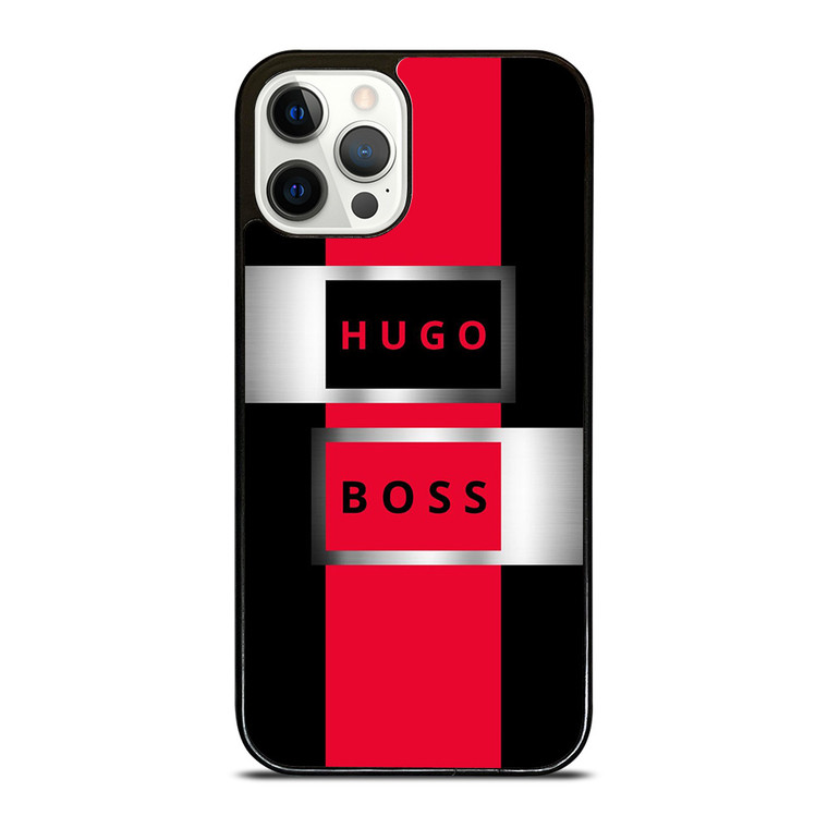 HUGO BOSS LOGO RED iPhone 12 Pro Case Cover