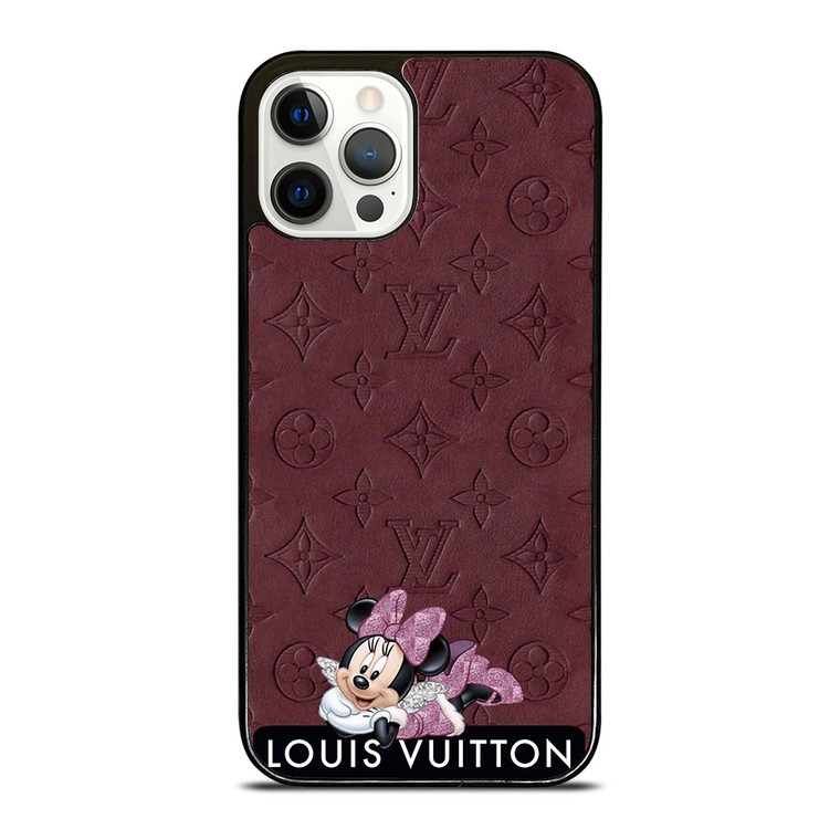 LOUIS VUITTON LV FEAT MINNIE MOUSE DISNEY iPhone 12 Pro Case Cover