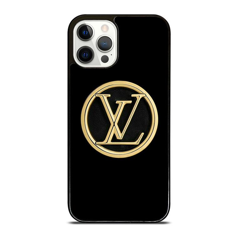 LOUIS VUITTON LV ROUND METAL LOGO iPhone 12 Pro Case Cover