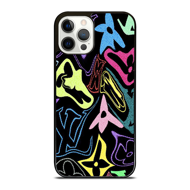 LV LOUIS VUITTON ABSTRACT iPhone 12 Pro Case Cover