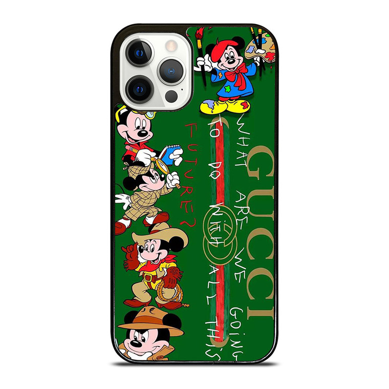 MICKEY MOUSE DISNEY GUCCI FUTURE iPhone 12 Pro Case Cover