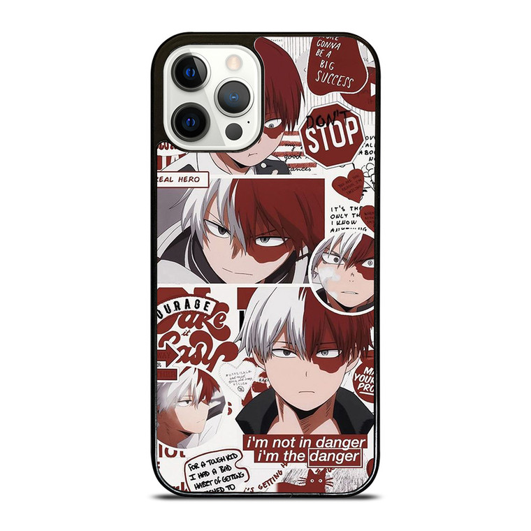 MY HERO ACADEMIA SHOTO TODOROKI QUOTE iPhone 12 Pro Case Cover