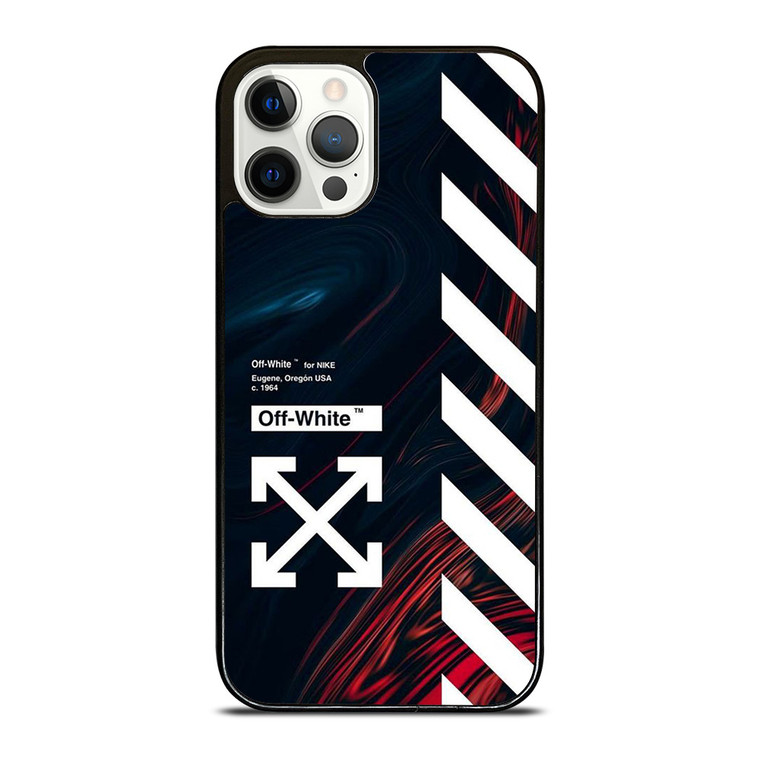 OFF WHITE LOGO FOR NIKE USA iPhone 12 Pro Case Cover