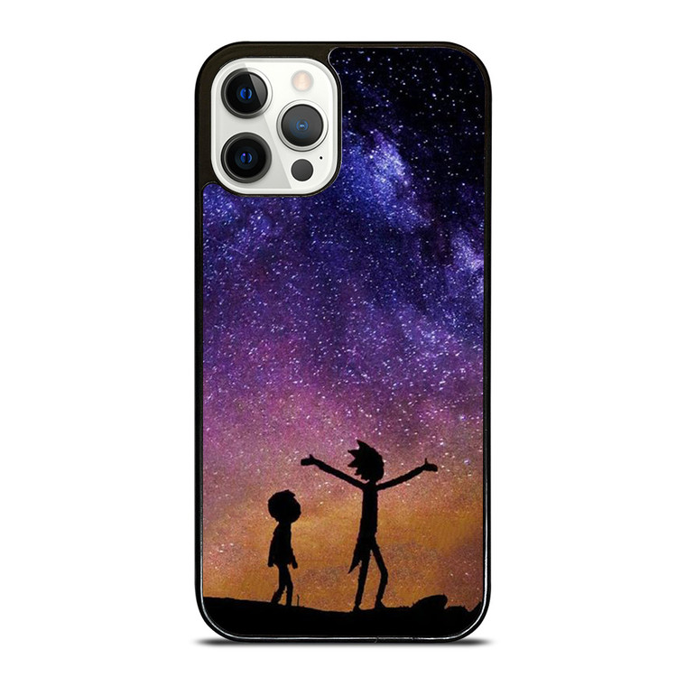 RICK AND MORTY GALAXY iPhone 12 Pro Case Cover