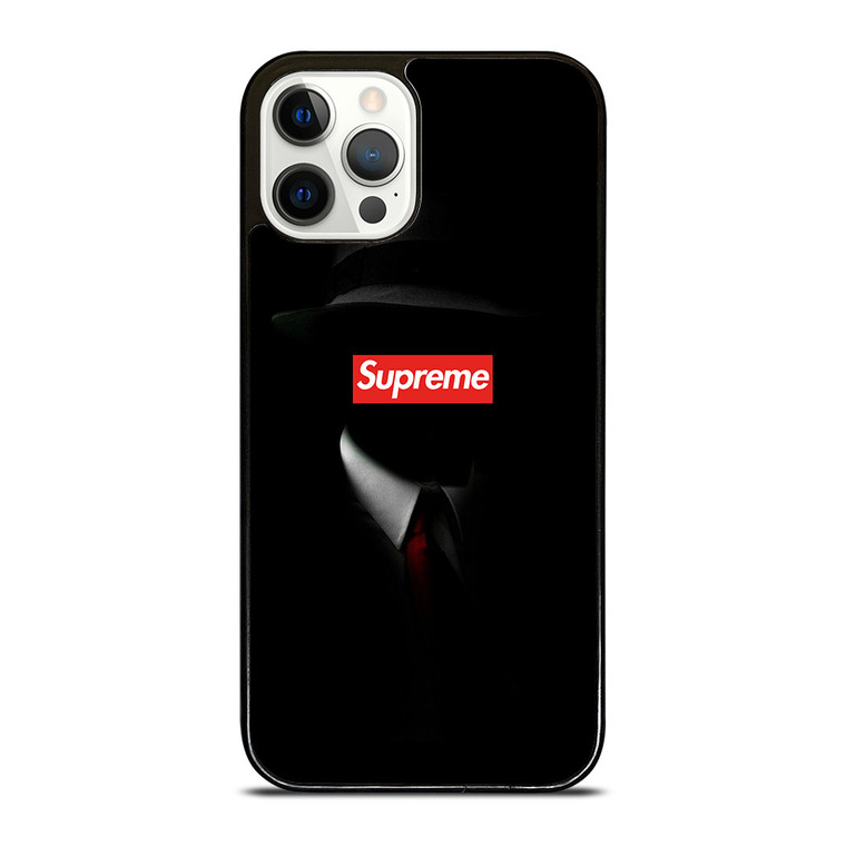SUPREME BLACK TUXEDO iPhone 12 Pro Case Cover