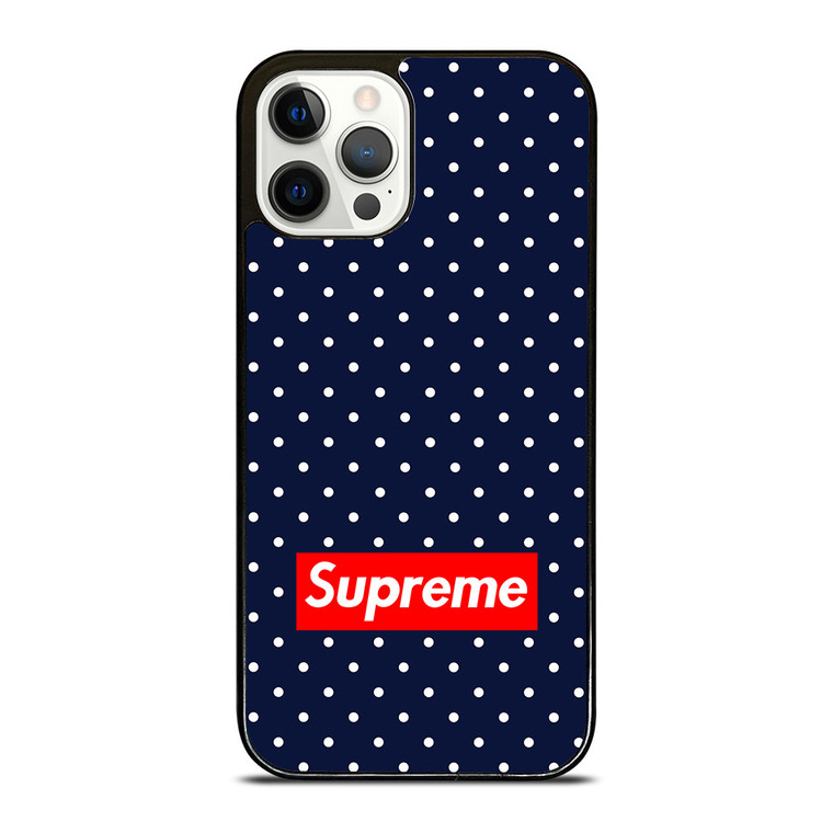 SUPREME FLORAL POLKADOTS iPhone 12 Pro Case Cover