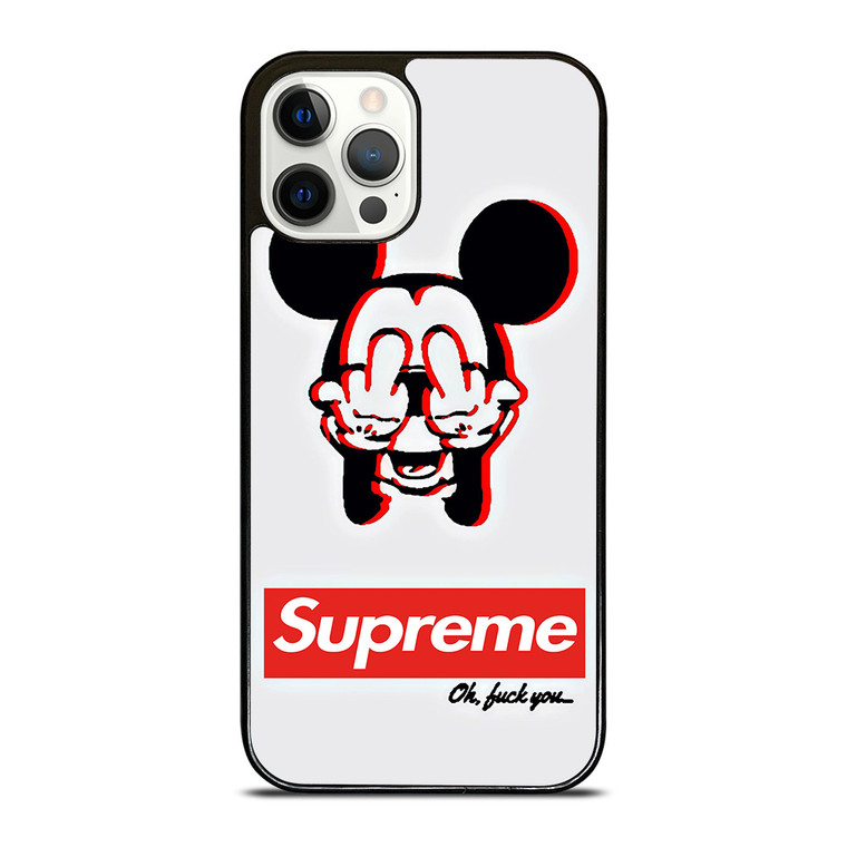 SUPREME MICKEY MOUSE FVCS iPhone 12 Pro Case Cover