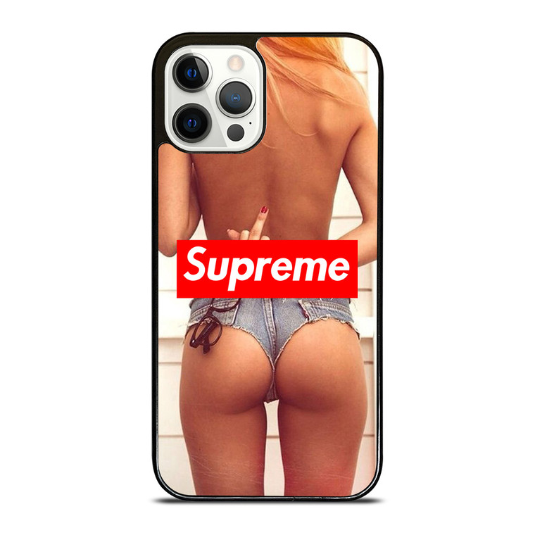 SUPREME SEXY GIRL iPhone 12 Pro Case Cover