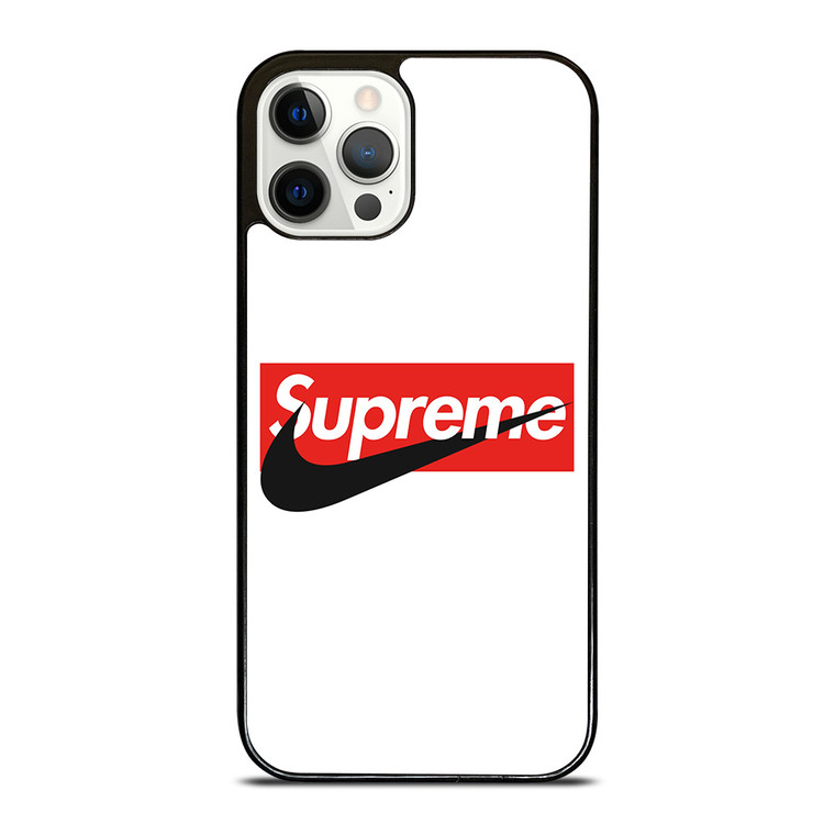 SUPREME X NIKE LOGO iPhone 12 Pro Case Cover