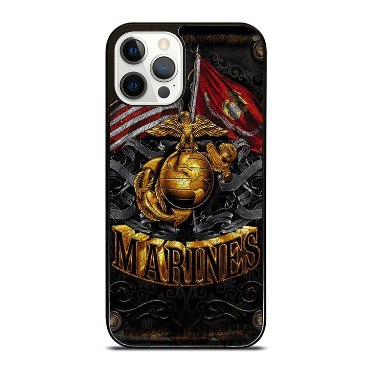 USMC MARINE LOGO iPhone 12 Pro Case Cover