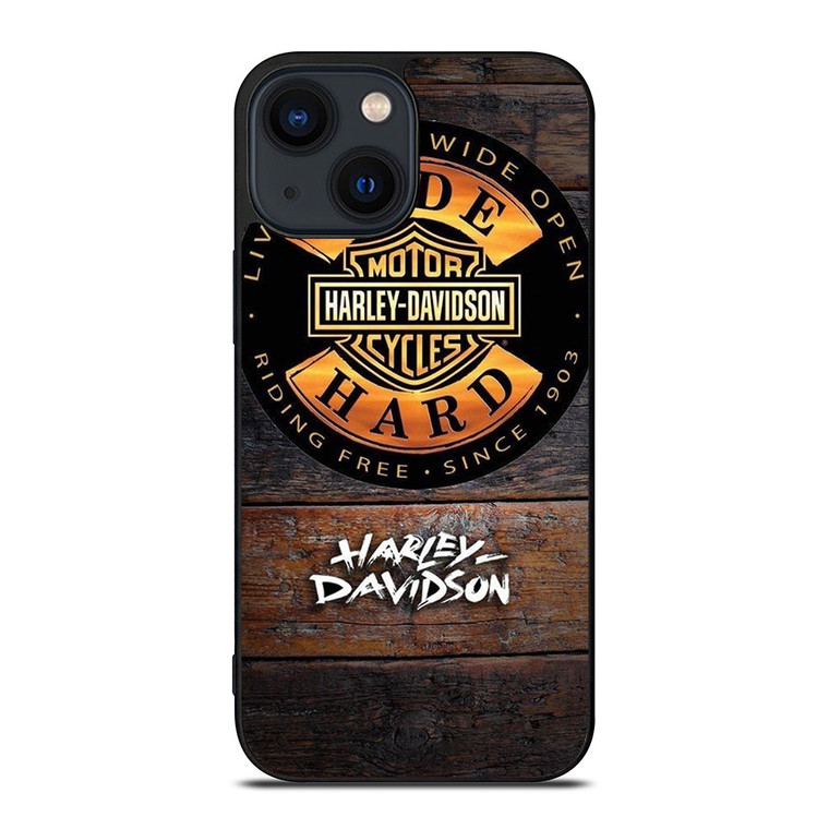 HARLEY DAVIDSON RIDING FREE 1903  iPhone 14 Plus Case Cover