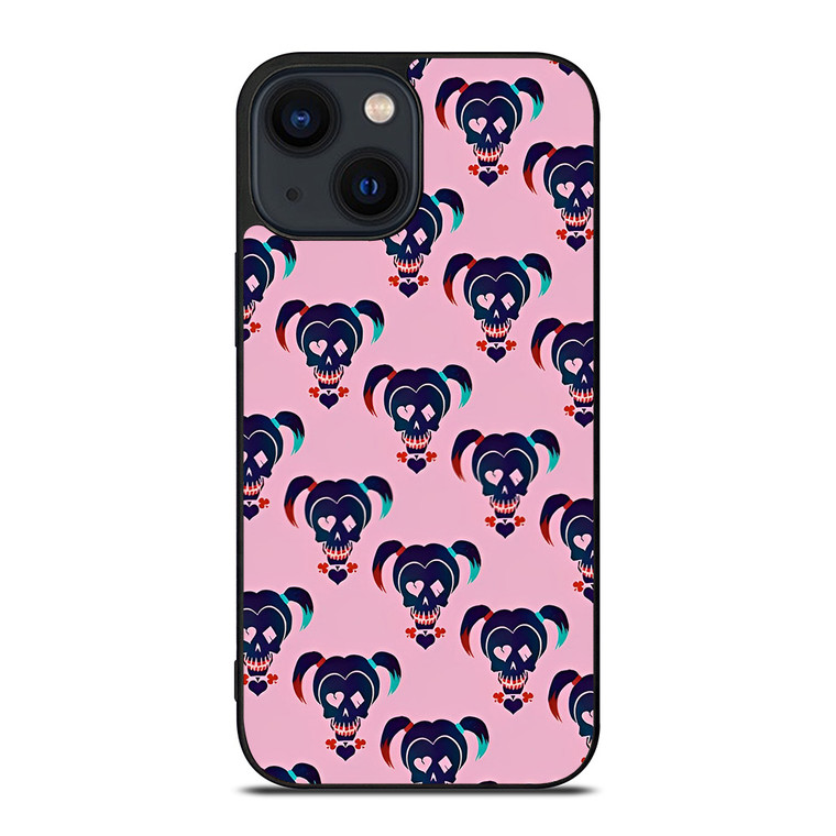 HARLEY QUINN PINK PATTERN  iPhone 14 Plus Case Cover