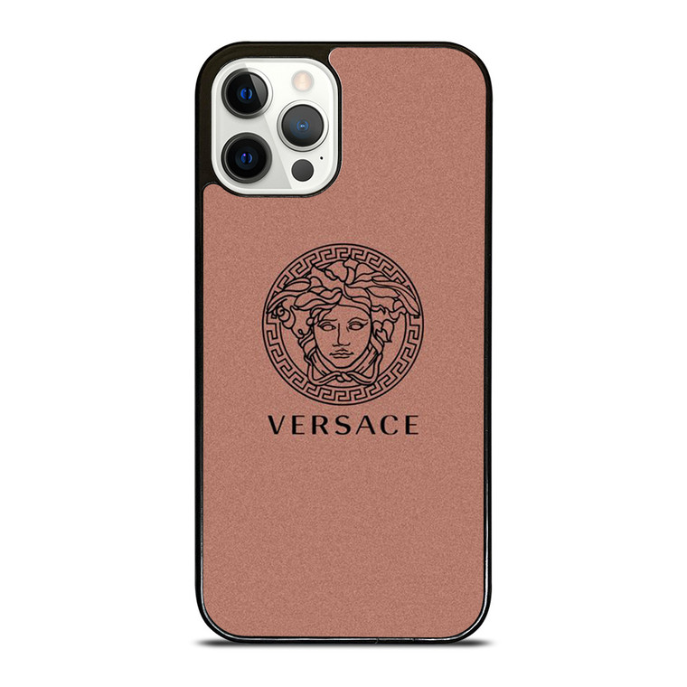 VERSACE LOGO RED BRICK iPhone 12 Pro Case Cover