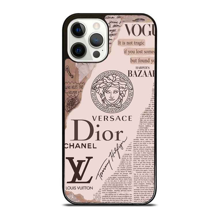 VERSACE LOUIS VUITTON LV DIOR WALLPAPER iPhone 12 Pro Case Cover