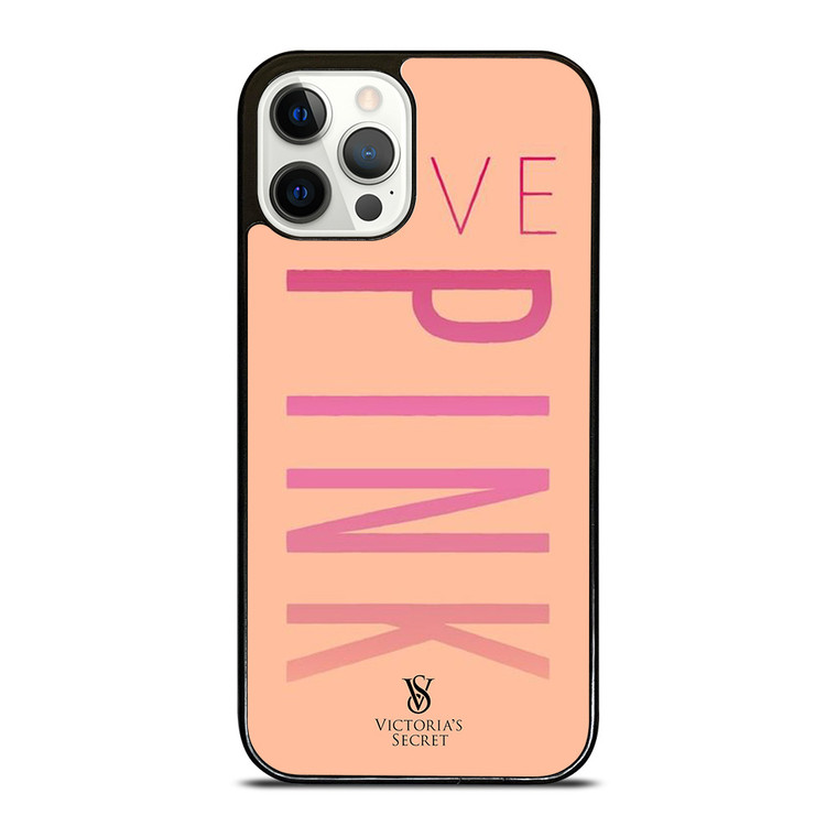 VICTORIA S SECRET LOVE PINK iPhone 12 Pro Case Cover