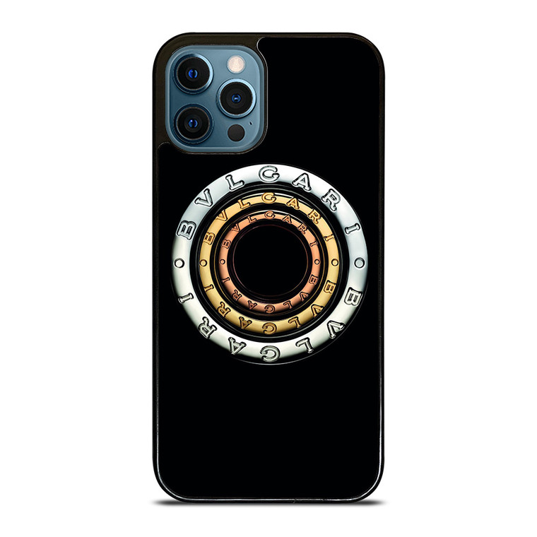 BULGARI BVLGARI LOGO CIRCLE iPhone 12 Pro Max Case Cover