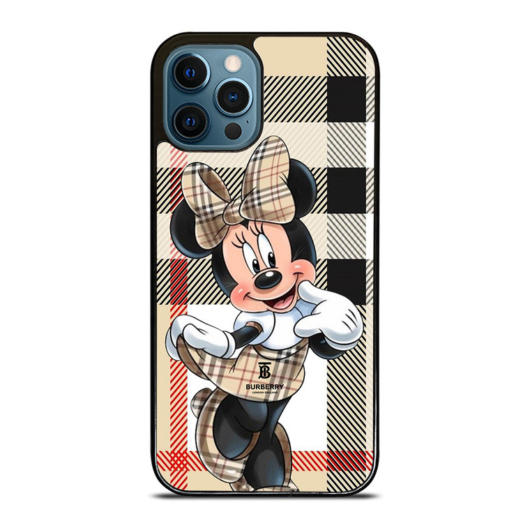BURBERRY X MINNIE MOUSE DISNEY iPhone 12 Pro Max Case Cover