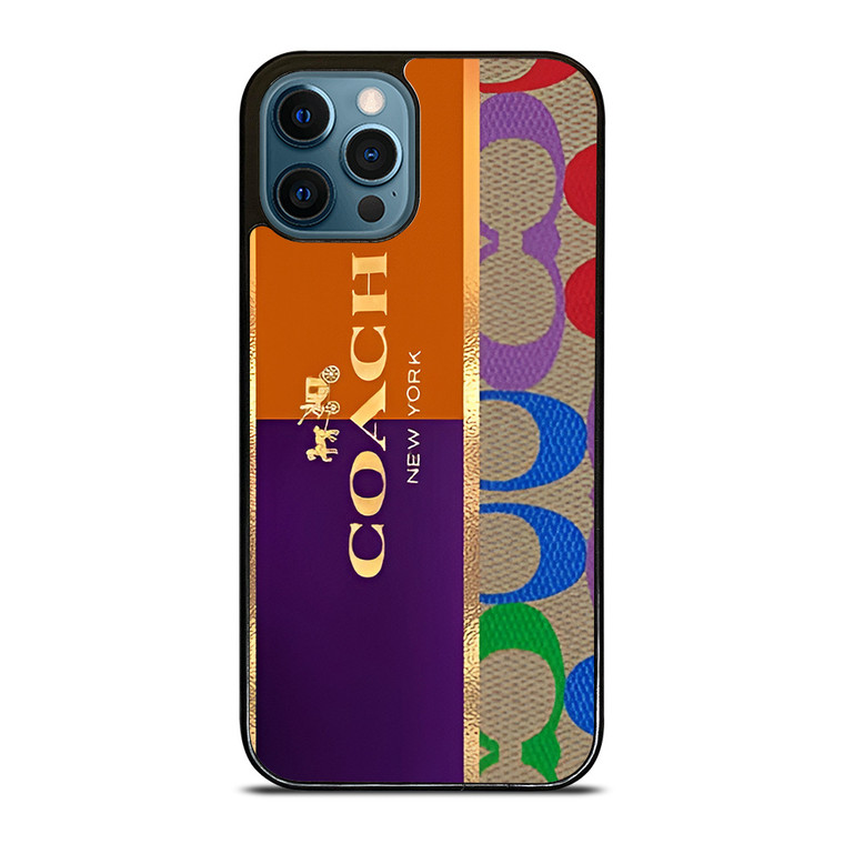 COACH NEW YORK LOGO EMBLEM iPhone 12 Pro Max Case Cover