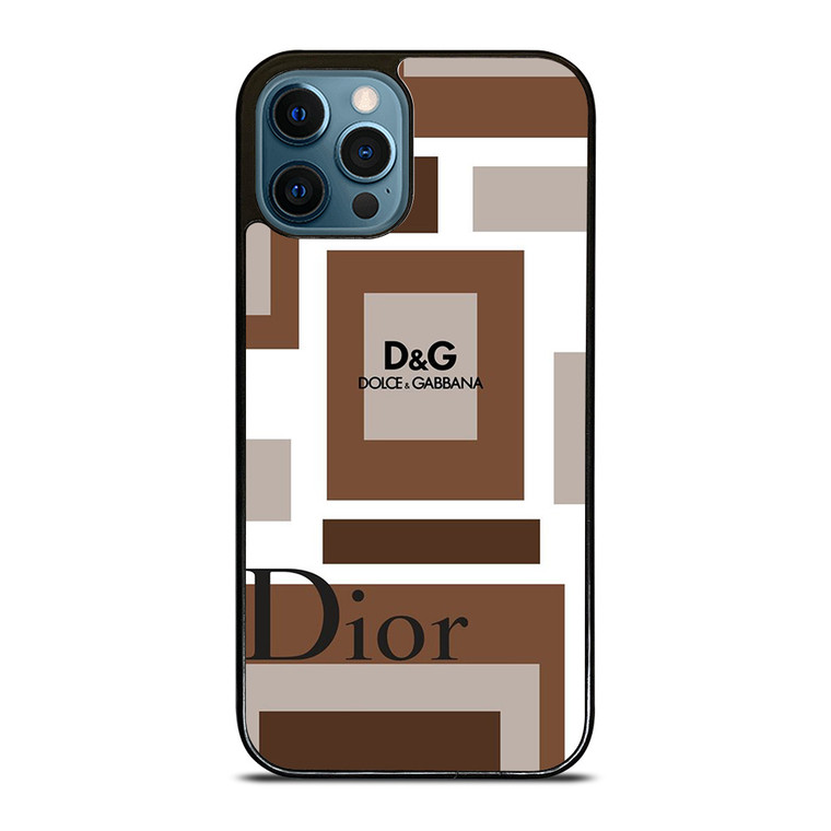 D&G DOLCE AND GABBANA DIOR iPhone 12 Pro Max Case Cover
