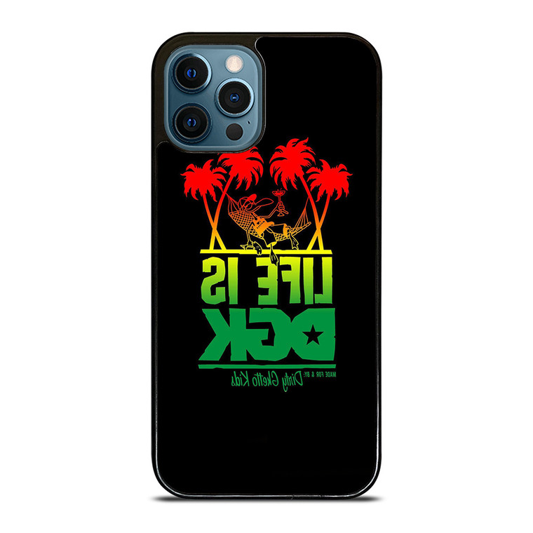 DGK SKATEBOARDING RAINBOW LOGO iPhone 12 Pro Max Case Cover