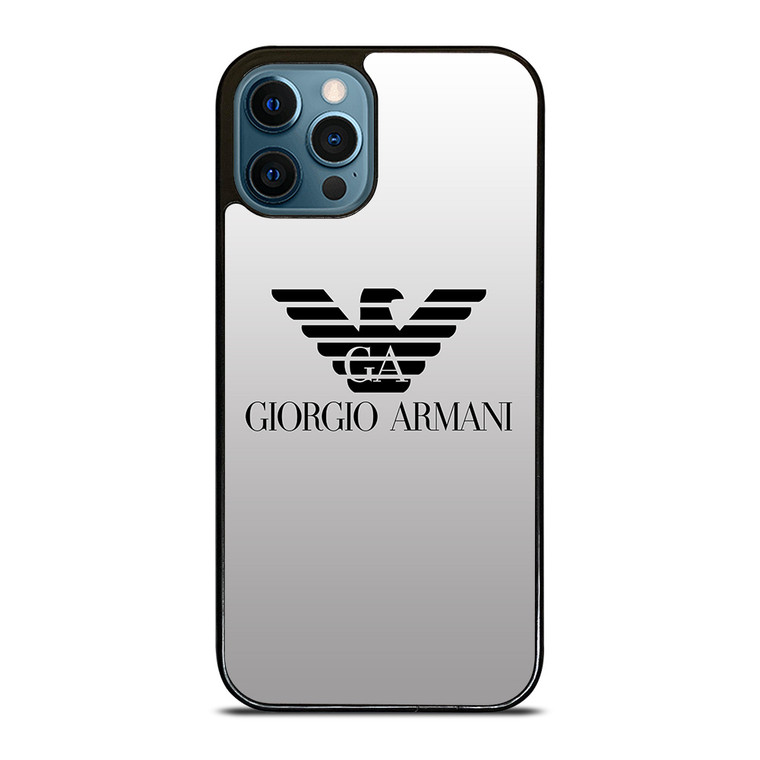 GIORGIO ARMANI GA LOGO iPhone 12 Pro Max Case Cover