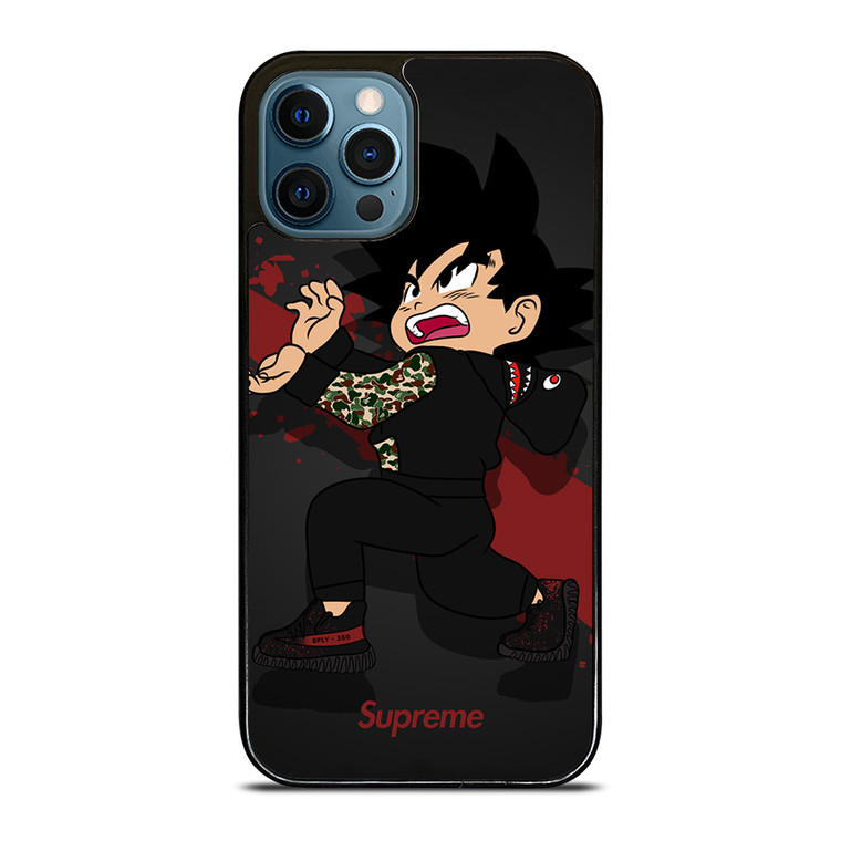 GOKU KIDS BAPE SHARK SUPREME iPhone 12 Pro Max Case Cover