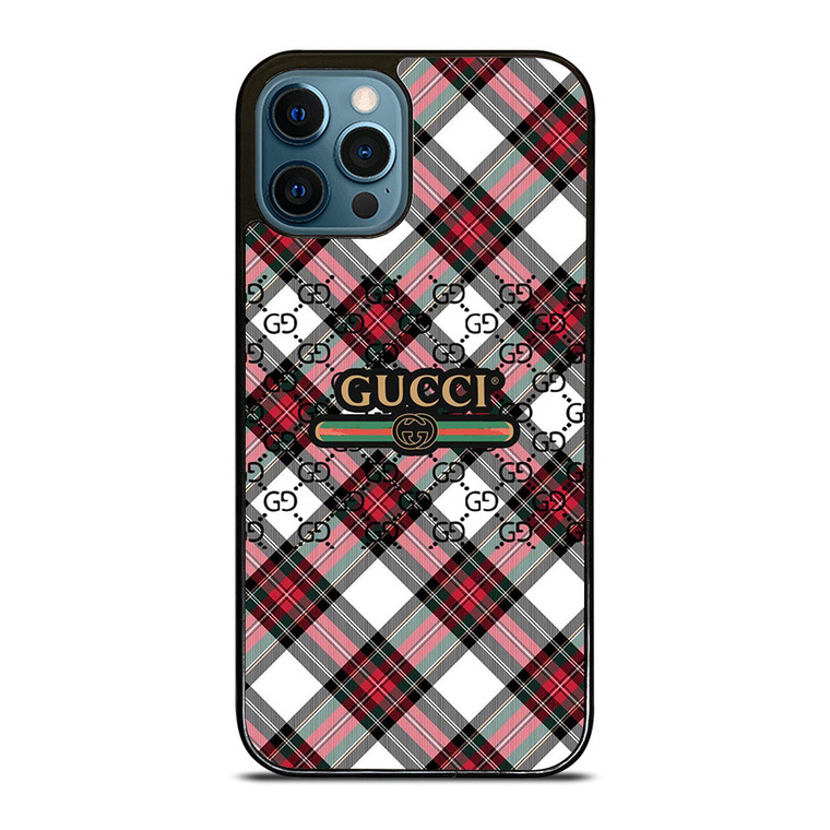 GUCCI LOGO PATTERN ICON iPhone 12 Pro Max Case Cover