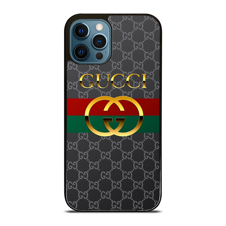 GUCCI LOGO PATTERN iPhone 12 Pro Max Case Cover