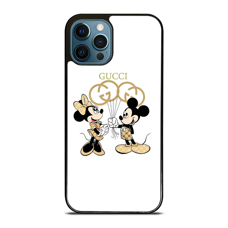 GUCCI MICKEY MINNIE MOUSE BALLOON iPhone 12 Pro Max Case Cover