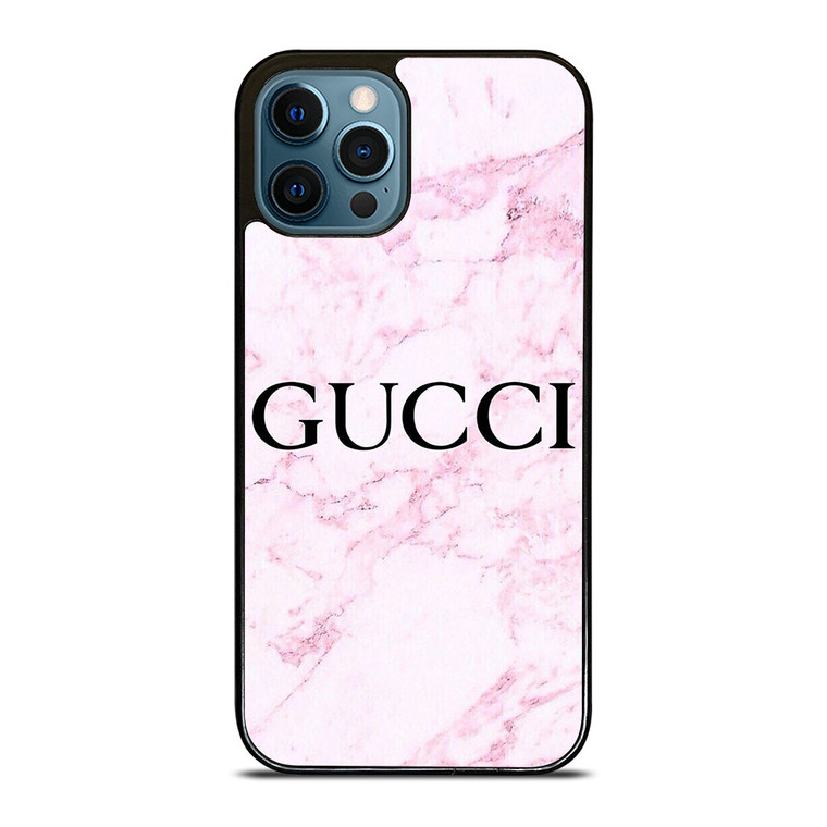 GUCCI PINK MARBLE iPhone 12 Pro Max Case Cover
