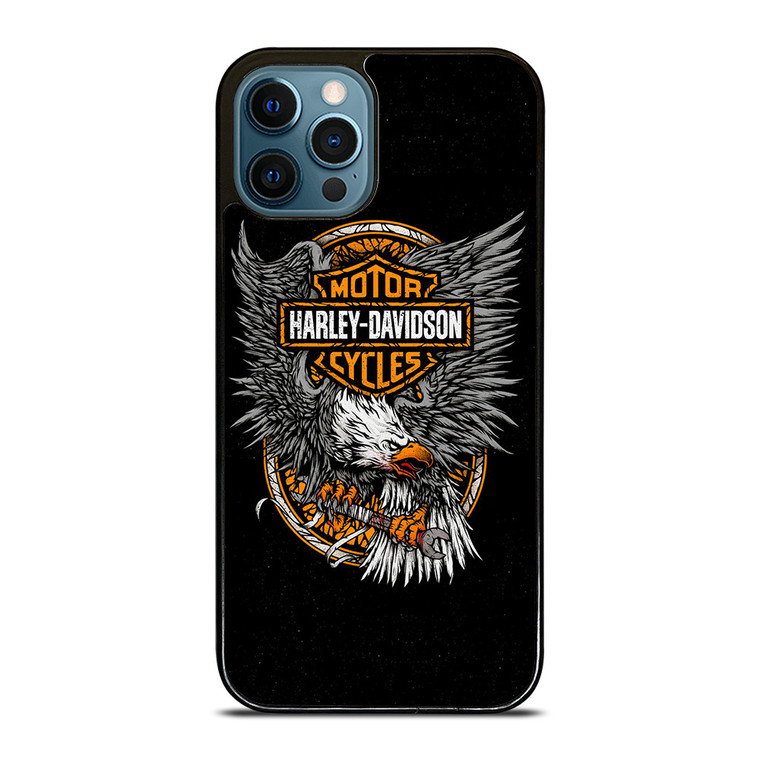 HARLEY DAVIDSON EAGLE LOGO iPhone 12 Pro Max Case Cover