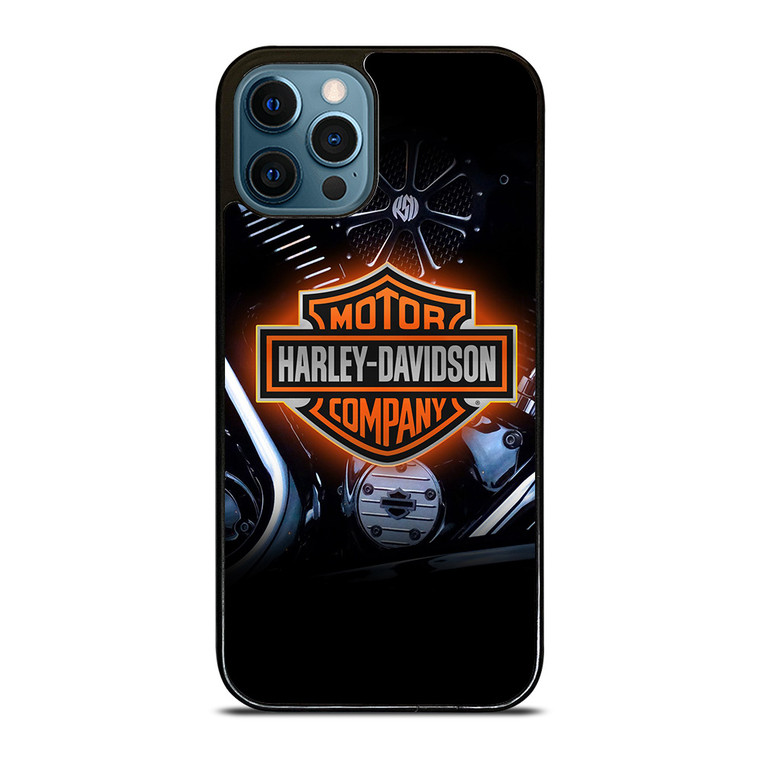 HARLEY DAVIDSON LOGO ENGINE iPhone 12 Pro Max Case Cover