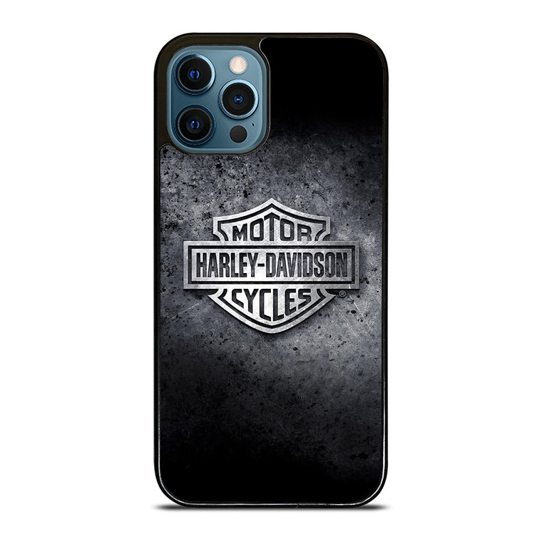 HARLEY DAVIDSON METAL LOGO iPhone 12 Pro Max Case Cover