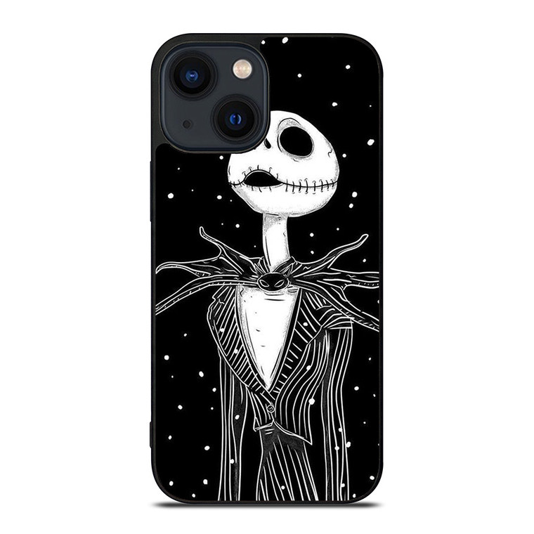 JACK SKELLINGTON NIGHTMARE BEFORE CHRISTMAS SKULL  iPhone 14 Plus Case Cover